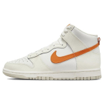Nike Dunk High Baltos su Magma Oranžinė Moteri&scaron;ki Sportbačiai Summit-White DV6986-100 36.5