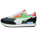 Puma Future Rider Play On - Tamsus &Scaron;e&scaron;ėlis Fluorescencinė Žalia Unisex Sportbačiai Daugiaspalviai Juodi 371149-85 36