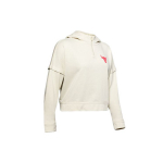 Under Armour Project Rock Terry Hoodie Moteri&scaron;ki gobtuvai Baltas 1351807-110 S