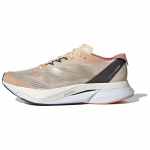 Adidas Adizero Boston 12 Patogus tinklelio amortizavimas Neslystantis žemas aulas Anglies plok&scaron;tė Maratono bėgimo bateliai Unisex sportbačiai Smėlio spalvos IF6535 44⅔