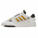 Adidas Originals Drop Step 2.0 Patogūs universalūs neslystantys dilimui atsparūs kvėpuojantys žemi krep&scaron;inio batai Unisex sportbačiai Off-White JP5886 42⅔