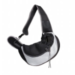 Naminio gyvūno katės &scaron;uns ne&scaron;iojimo kuprinė kelioninė rankinė per petį tinklinė sling ne&scaron;iojimo pakuotė naminių gyvūnų ne&scaron;iojimo reikmenys crossbody rankinė per petį L pilka
