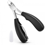 Profesionali kojų nagų kirpimo ma&scaron;inėlė nagų koregavimo žnyplės, didelės apkrovos storų nagų nagų kirpimo įrankis nerūdijančio plieno pir&scaron;tų kirpimo ma&scaron;inėlė 1PCS juoda