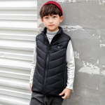 I&scaron;manus USB &scaron;ildomas medvilninis liemenė vaikams - Elektrinis temperatūros reguliavimo &scaron;iltas paltas 150cm