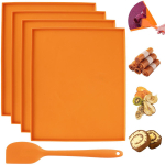 6 vnt. silikoniniai sausintuvo lak&scaron;tai, dehidratavimo kilimėliai su kra&scaron;teliu, nepridegančiu kepimo padėklu vaisiams, mėsai, daržovėms, virtuvės reikmenims