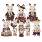 Sylvanian Families Lėlės Triu&scaron;ių &scaron;eima Jubiliejinis ST Mark Amžius 3 ir Žaislas Sylvanian Epoch [&Scaron;okoladinis rinkinys] C-74 Sertifikuotas, Auk&scaron;tyn, Lėlių namelis, &Scaron;eimos,