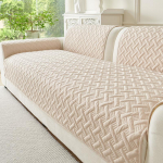 Sofa Cover Anti Slip Dirt Resistant Seat Cushion Striped Sofa Cushion Four Season Universal Protective Cover 110x240cm