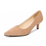 Maogu Low Heel Pumps Moteri&scaron;ki smailūs pir&scaron;tai Kitten Heels Moteri&scaron;ki Green Flock plius dydis 43 44 45 46 Raudoni batai 2024 Moteri&scaron;ki 5 cm auk&scaron;takulniai 35 abrikosas