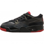 Air Jordan 4 RM GS Bred Vaikams Sportbačiai Juodi Varsity-Raudoni Angracito FQ7938-060 38.5