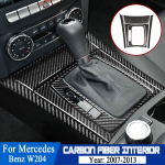 Automobilio salono apdaila Anglies pluo&scaron;to centrinio valdymo panelės lipdukai Mercedes Benz C klasės W204 2007-2013 priedai Option 8