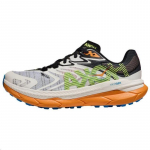 HOKA ONE ONE Tecton X Amortizuojantys Atsparūs Dilimui Žemi Bėgimo Bateliai Vyri&scaron;ki Balti Žali Oranžiniai Sportbačiai 1134516-wlr 42