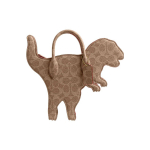 Coach Rexy 28 Mielas Dinzauras Klasikinis Monograminis Užsegamas Užtrauktuku Pečių Crossbody Rankinė Didelė Unisex rankinės Ruda CM549-B4NQ4 Basic Set (Bag+Dust Bag)