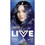 3x Schwarzkopf Live Intensyvūs dažai Urban Metallics - U67 Mėlynas Merkurijus