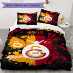 Galatasaray Ra&scaron;to Lovos Patalynės Komplektas Antklodės Užvalkalas Pagalvės Užvalkalas Namų Dekoras Gimtadienio Dovana (1 * antklodės užvalkalas + 2 * pagalvės užvalkalai be &scaron;erdies)56 135x200cm