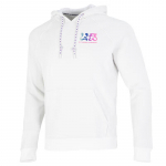 Under Armour Elevated Terry spalvotas raidžių gobtuvas vyrams Baltas 1373844-112 XXL