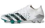 adidas Predator Freak.1 L Fg Eqt Futbolo Sportiniai Batai Balti/Žali/Juodi GW0749 41⅓