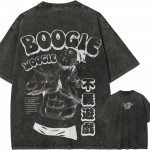 Aoi Todo Boogie Woogie Mar&scaron;kinėliai Jujutsu Kaisen Vintažiniai skalbti Anime Mar&scaron;kinėliai Per dydžio Retro Grafika Harajuku Streetwear Vyri&scaron;ki Drabužiai M