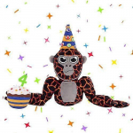 Naujas Gorilla Tag Pliu&scaron;inis Žaislas Pliu&scaron;iniai Lėlės Vaikų Dovanos 38cm