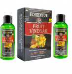 SKINPLUS Be amoniako vaisių actas 100 ml &times; 2 Plaukų dažymo gelis | Natūrali juoda | Maitinantis plaukų blizgesys ir mink&scaron;tumas |