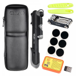 Dviračių remonto rinkinys Ne&scaron;iojamų dviračių remonto įrankių rinkinys Dėžės padangų tvirtinimo rinkinio krep&scaron;ys su padangų siurbliu A Tools Kit with Box