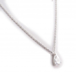 Les Tr&eacute;sors De Lily [C6814] - Collier Argent 'Essentiel' Blanc