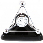Les Tr&eacute;sors De Lily [G0862] - Pendule Bois 'Prestige' Noir