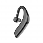 X18 belaidės &bdquo;Bluetooth 5.1&ldquo; ausinės su kabliuku, viena ausinė su mikrofonu į ausis sportinės ausinės juoda