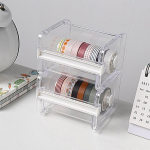 Maskavimo juostos pjaustytuvas Washi Tape Storage Organizer Pjaustyklė Biuro juostos dozatorius