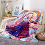 Žaidėjų antklodė Genshin Impact antklodė miegamoji sofa Svetainės &scaron;ilta kelioninė antklodė oro kondicionavimo antklodė 150x200cm