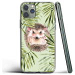Kawaii Hedgehog Heart silikoninis dėklas, skirtas Apple iPhone 12 Mini 11 Pro SE XS X XR Max 8 7 6S 6 Plus 5S Iphone 11