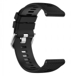 18 mm laikrodžio apyrankė, skirta Garmin Forerunner 255S, silikoninė i&scaron;maniojo laikrodžio apyrankė, rie&scaron;o apyrankė, skirta Garmin Forerunner 265S Garmin Forerunner255S/265 juoda