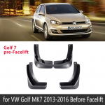 skirtas Volkswagen VW Golf 7 Mk7 VII 5G 2013 2014 2015 2016 2017 2018 Automobilių purvasargiai purvasaugiai purvasaugiai, sparnai golf 7 2013-2016 black