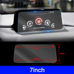 Skirta Mazda CX-5 CX5 2017- Multimedia Video GPS Navigation LCD ekranas Grūdinto stiklo apsauginė plėvelė nuo įbrėžimų 7inch