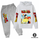 Anime Dragon Ball Z džemperių rinkinys berniukams Drabužiai Vaiki&scaron;ki megztiniai Anime drabužiai Goku Hoodie Mergaičių megztiniai vaikams 3-14m. 130