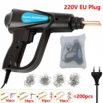 70 W plastiko suvirinimo aparatas, skirtas buferių remontui rankinio kar&scaron;to segtuko pistoleto remonto komplekto suvirinimo sistemoms 200Pcs No Box