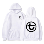 Killer Scissor Seven Hoodies Anime Spaudinys Streetwear Unisex Moteri&scaron;ka Mada Per dydžio Megztiniai su gobtuvu Hoodie Harajuku Megztiniai Sportiniai kostiumai M white