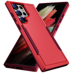 Apsauginis nuo dulkių smūgiams atsparus Funda dėklas, skirtas Samsung Galaxy S24 Ultra S23 Plus S22 S21 S20 FE 5G, apsaugantis nuo kritimo &scaron;arvų dangtelis Samsung s24 ultra raudona