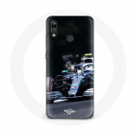 Coque pour Huawei P20 Lite Formule 1 Valtteri Bottas Pilote automobile F1 Noir juoda