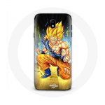 Coque pour Samsung Galaxy S4 Son goku dragon ball corps enerv&eacute;