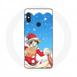 Coque pour Xiaomi Redmi Note 5 AI Dual Camera Anime One Piece Luffy Le jour de No&euml;l 2023