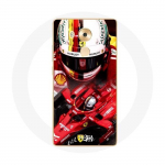 Coque pour Huawei Mate 8 Formule 1 Sebastian Vettel F1 Rouge