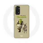 Coque pour Xiaomi Redmi Note 11 4G Shrek et l'&acirc;ne Film