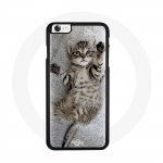 Coque pour Iphone 5/5S Chat chaton Bengal gris