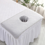 40*80cm Beauty SPA masažinė lova Bandana koralinis rank&scaron;luostis veidui su skylutiniu masažo stalu 40*80cm