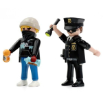 Playmobil Dvigubas Paketas Policininkas ir Grafičių Figūrėlės 70822, 1 rinkinys, populiarūs žaislai Korėjoje black