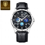Blue Sky Luxury Vyri&scaron;kas Laikrodis Liuminescuojantis Vandeniui Atsparus Chronografas Data Vyri&scaron;kas Laikrodis Nerūdijančio Plieno Vyri&scaron;ki Kvarciniai Laikrodžiai