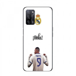 Coque Maniacase pour Oppo A57 5g Kylian Mbappe Real Madrid 9 Hola juoda