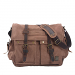 Didelės talpos 17 colių kompiuterio krep&scaron;ys per petį, crossbody, kasdienis retro drobės, karvės odos vyri&scaron;kas kurjerio krep&scaron;ys 40cmX13cmX33cm juoda