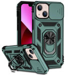 &Scaron;arvai atsparus smūgiams magnetinio žiedo stovo laikiklio dėklas, skirtas iPhone15 13 12 11 14 Pro max X XR XS Max 12 13Mini 14Plus galinis dangtelis Funda For IPhone 15 Pro žalia
