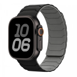 Magnetinis laikrodžio dirželis Apple Watch ultra 2 - Silikoninė apyrankė iWatch Series S10/9/8/7/6/5/4/3/2/1 49mm 45mm 44mm 40mm 42mm 46mm 41mm 38mm 42/44/45/49mm S1-9/Ultra